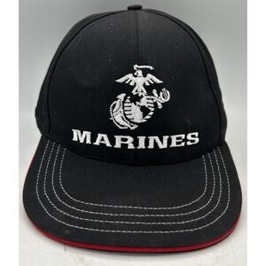 US Marines Hat By Unionwear Trucker Cap Snap Back Made in The USA